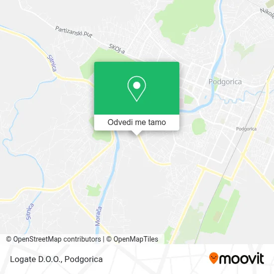 Logate D.O.O. mapa