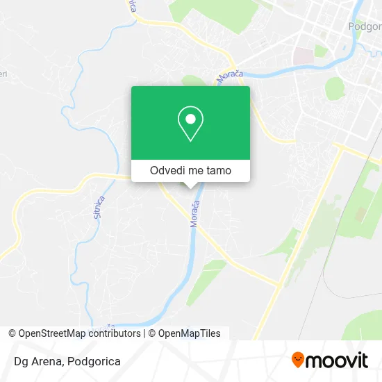 Dg Arena mapa
