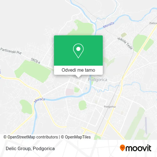 Delic Group mapa