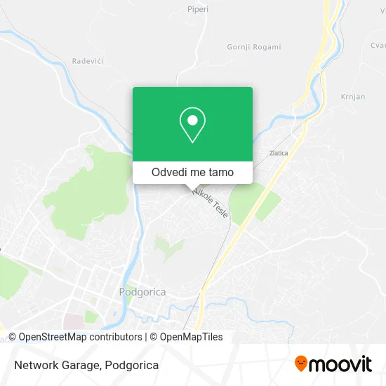Network Garage mapa
