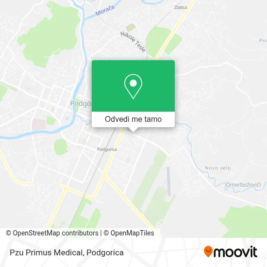Pzu Primus Medical mapa