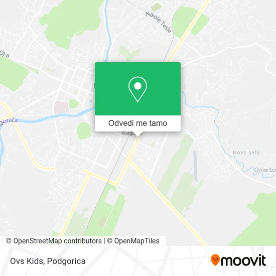 Ovs Kids mapa
