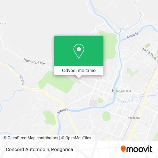 Concord Automobili mapa