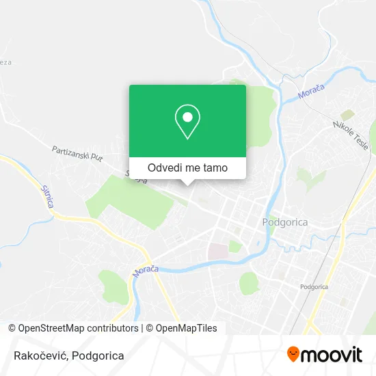 Rakočević mapa