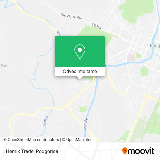 Hemik Trade mapa