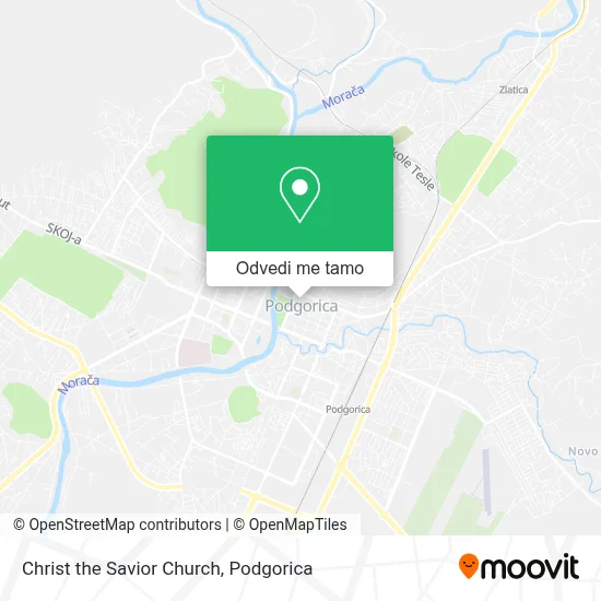 Christ the Savior Church mapa