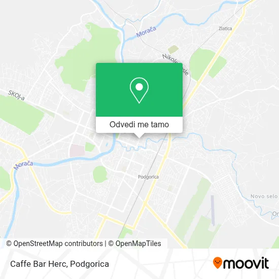 Caffe Bar Herc mapa