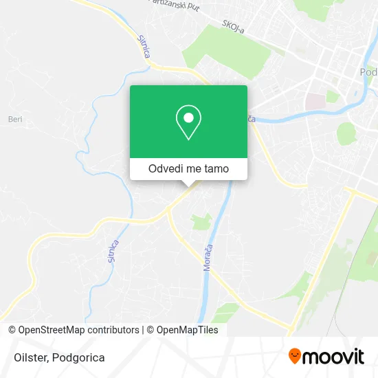 Oilster mapa