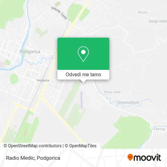 Radio Medic mapa