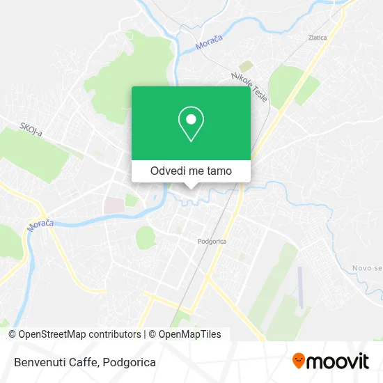 Benvenuti Caffe mapa