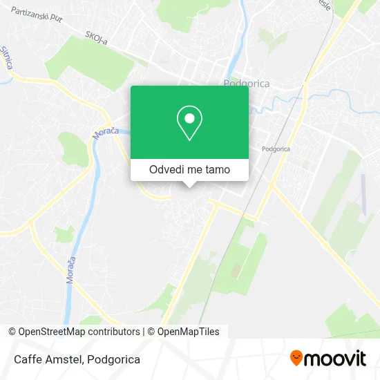 Caffe Amstel mapa