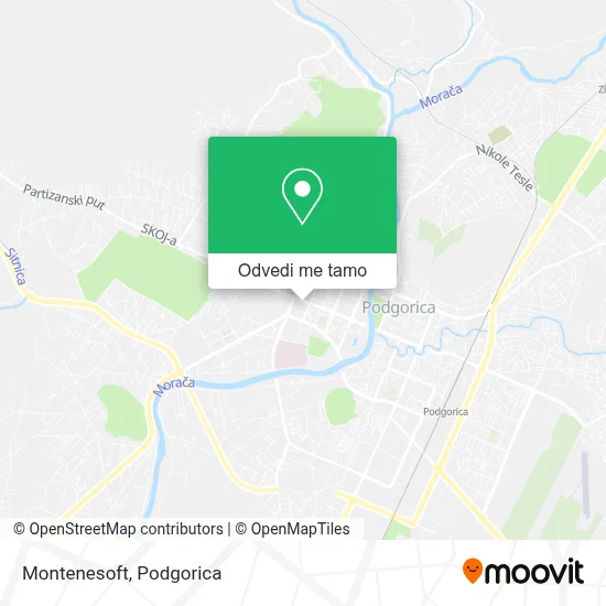 Montenesoft mapa