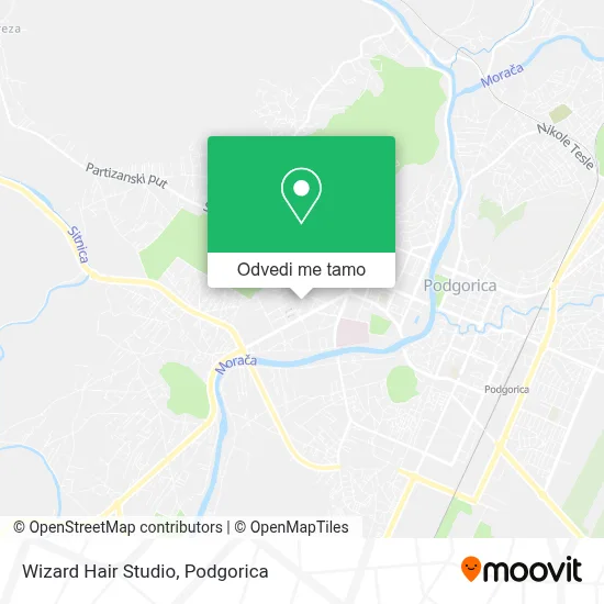 Wizard Hair Studio mapa