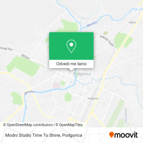 Modni Studio Time To Shine mapa