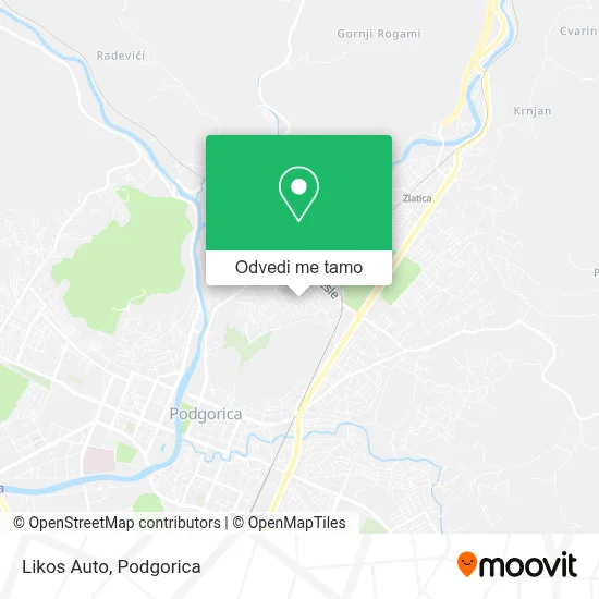 Likos Auto mapa