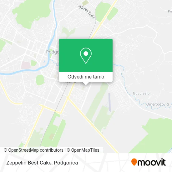 Zeppelin Best Cake mapa