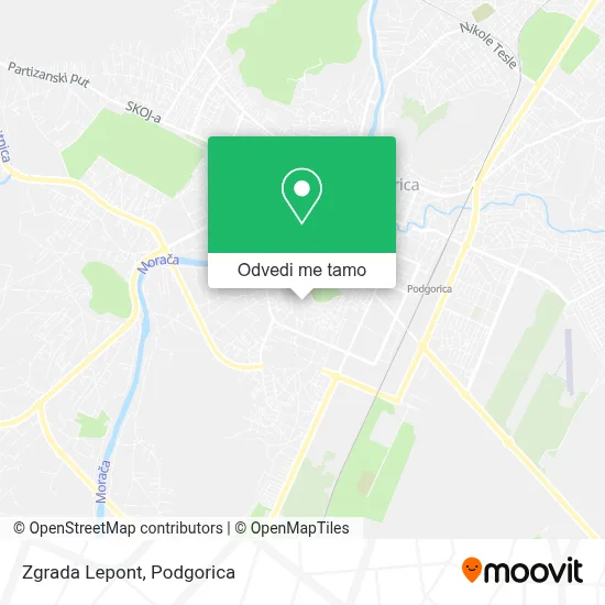 Zgrada Lepont mapa