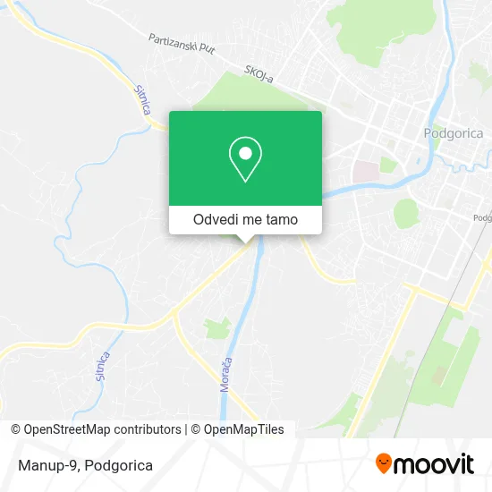 Manup-9 mapa