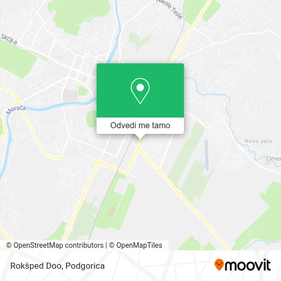Rokšped Doo mapa