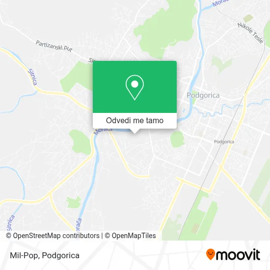 Mil-Pop mapa