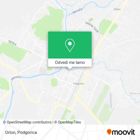 Orlon mapa