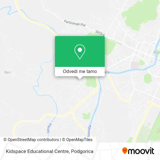 Kidspace Educational Centre mapa