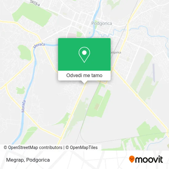 Megrap mapa