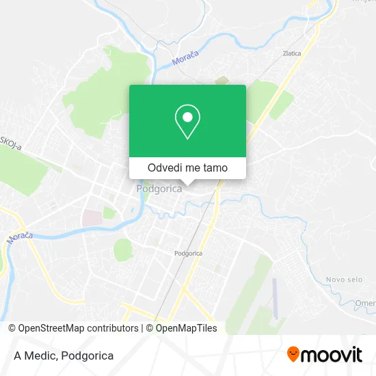 A Medic mapa