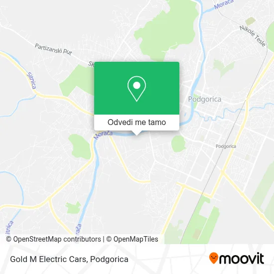 Gold M Electric Cars mapa