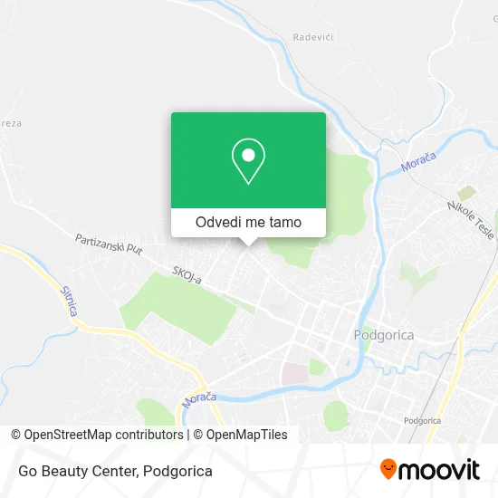 Go Beauty Center mapa