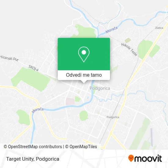 Target Unity mapa