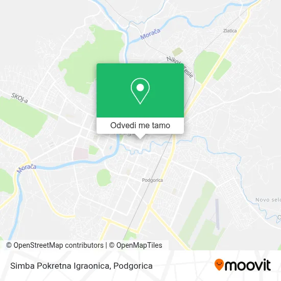 Simba Pokretna Igraonica mapa