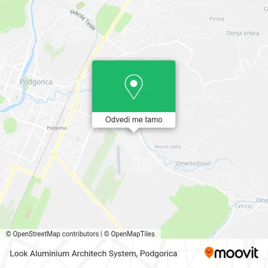 Look Aluminium Architech System mapa