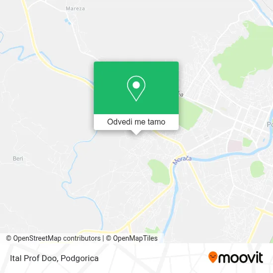 Ital Prof Doo mapa