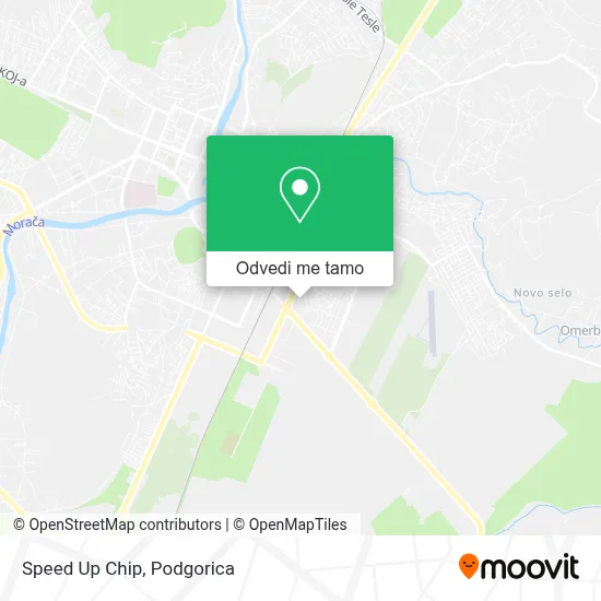 Speed Up Chip mapa