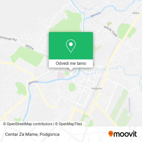 Centar Za Mame mapa