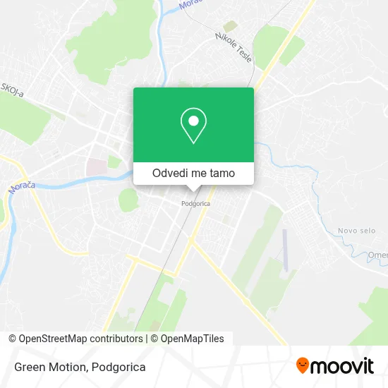 Green Motion mapa