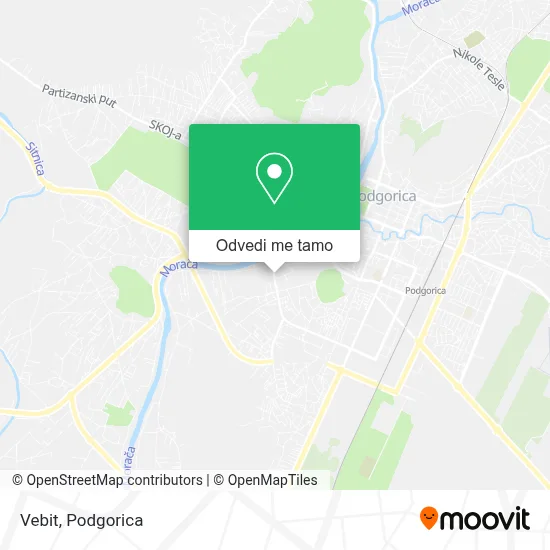 Vebit mapa