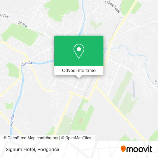 Signum Hotel mapa