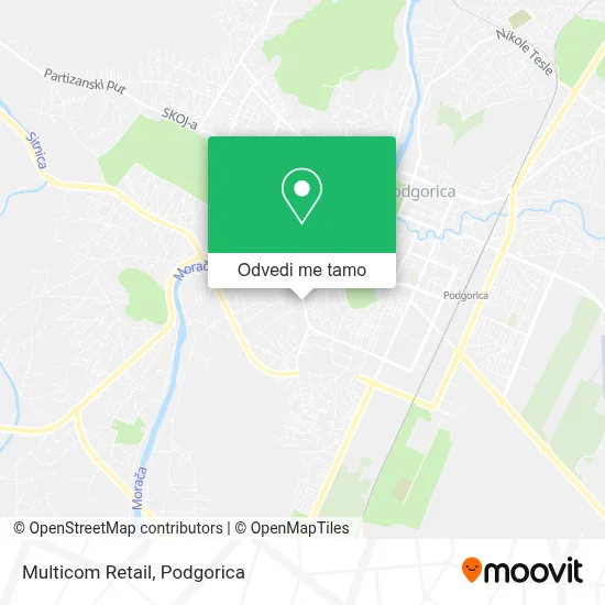 Multicom Retail mapa