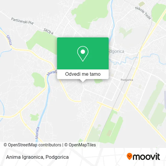 Anima Igraonica mapa