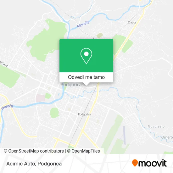 Acimic Auto mapa