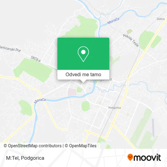 M:Tel mapa