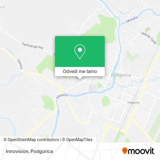 Innovision mapa