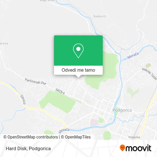 Hard Disk mapa