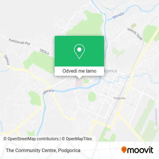 The Community Centre mapa