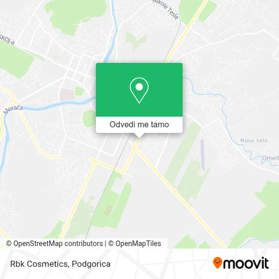 Rbk Cosmetics mapa