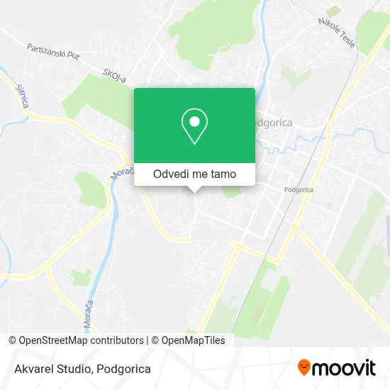 Akvarel Studio mapa