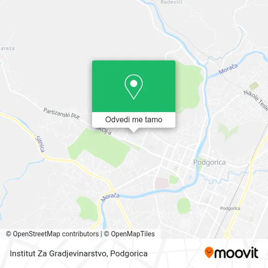 Institut Za Gradjevinarstvo mapa