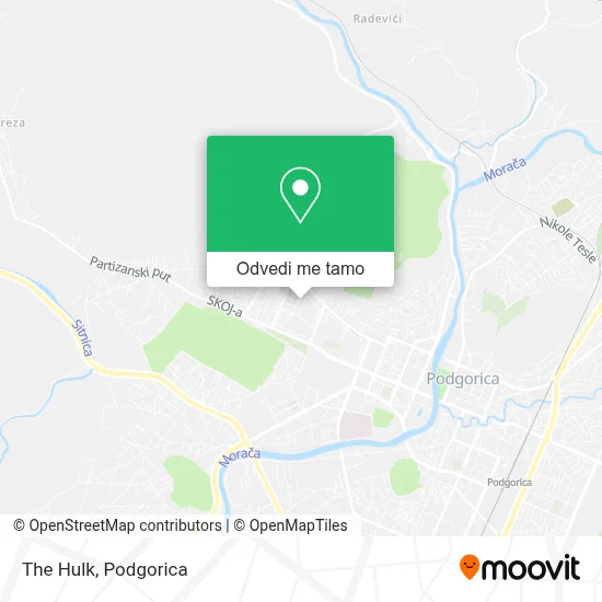 The Hulk mapa